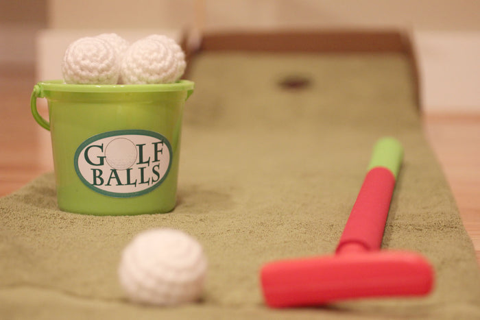 DIY Target Golf for future golfers!