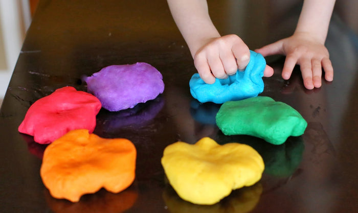 Homemade 2 Ingredient Play Dough