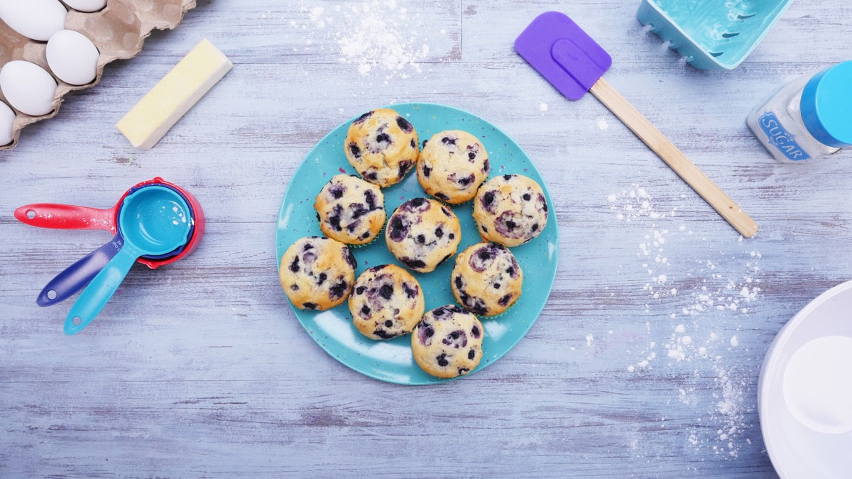 BLUEBERRY MUFFINS RECIPE FROM THE MUFFIN MAN!