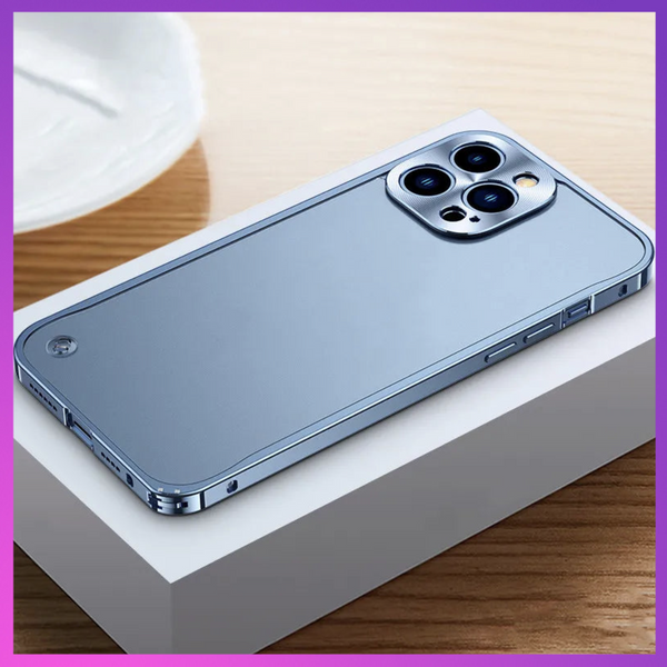 TRENDY PRO Magnetic Mobile Phone Cover For iPhone 15 14 13 12 11 Pro Max Luxury Aluminum Cell Phone Case